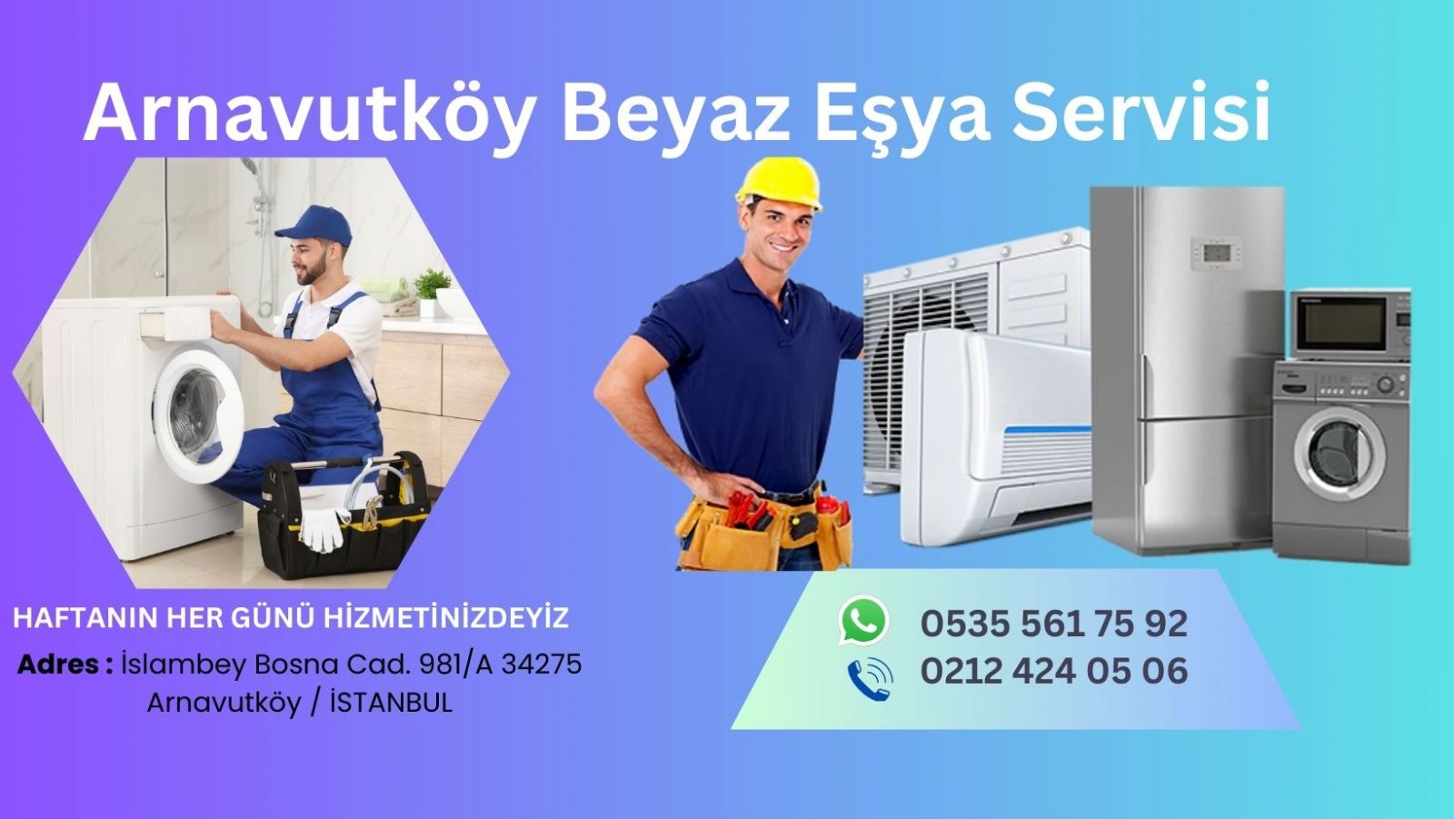 Arnavutköy Beyaz Eşya Servisi